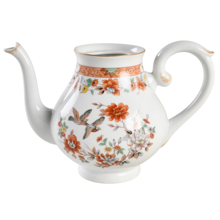 Magnolia & Birds Coffee Pot No Lid