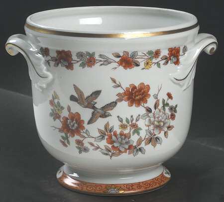 Magnolia & Birds Small Cachepot