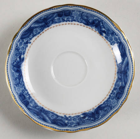 Mandarin Bouquet Saucer for Demitasse Cup
