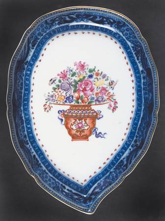 Mandarin Bouquet Leaf Tray