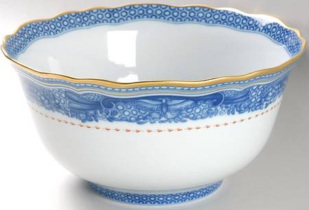 Mandarin Bouquet 9" Salad Serving Bowl