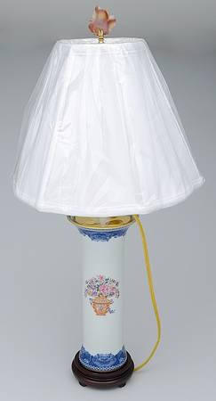 Mandarin Bouquet Lamp & Shade