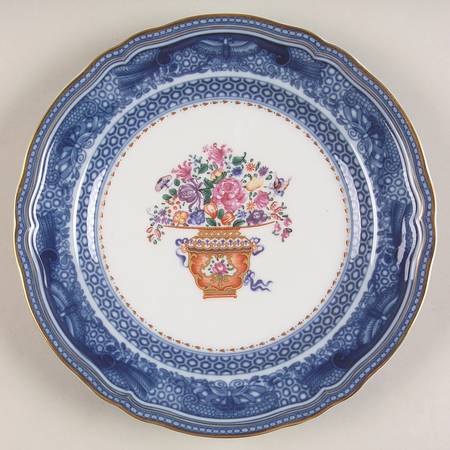Mandarin Bouquet Bread & Butter Plate