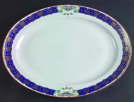 Merian 13" Oval Serving Platter