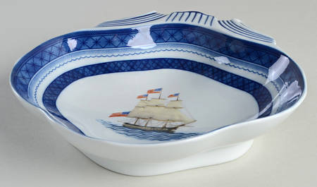 Our Maritime Heritage-American Ship Shell Shaped Dish