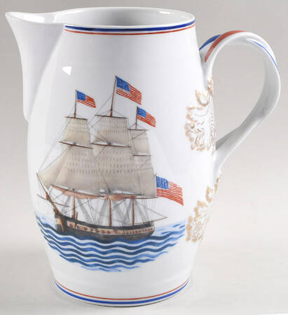 Our Maritime Heritage-American Ship 96 Oz Pitcher