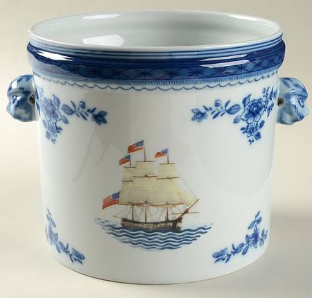 Our Maritime Heritage-American Ship Medium Cachepot