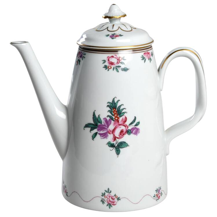 Peking Rose Coffee Pot & Lid