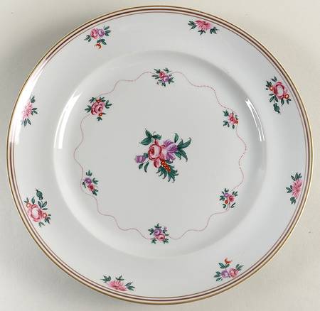 Peking Rose Salad/Dessert Plate