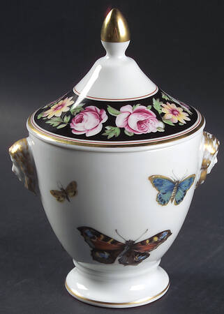 Regency Rose Sugar Bowl & Lid