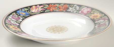 Regency Rose Large Rim Soup Bowl