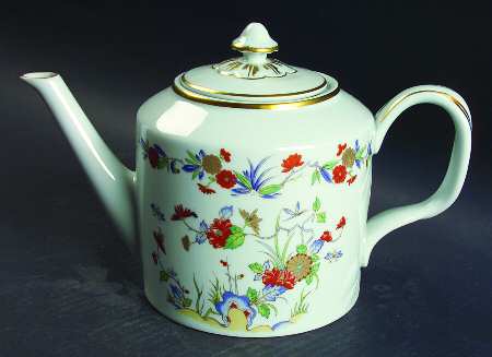 Rock Garden (Pale Blue) Teapot & Lid
