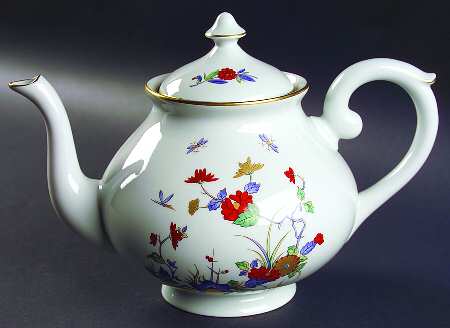 Rock Garden (Pale Blue) Teapot & Lid