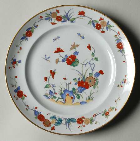Rock Garden (Pale Blue) Salad Plate