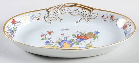 Rock Garden (Pale Blue) 6" Oval Tray