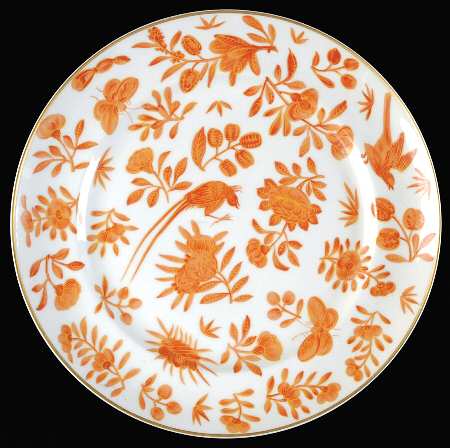 Sacred Butterfly (No Gold Accents) Salad Plate