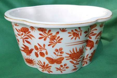 Sacred Butterfly (No Gold Accents) Cachepot