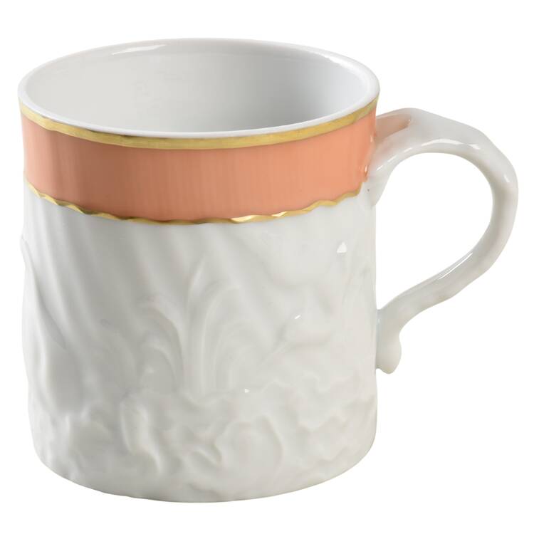 Salmon Swan Flat Cup