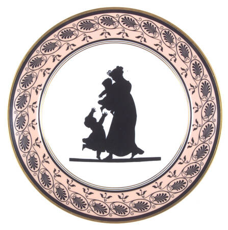 Silhouette Luncheon Plate