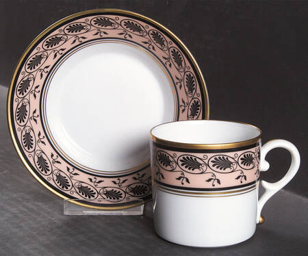 Silhouette Flat Cup & Saucer Set