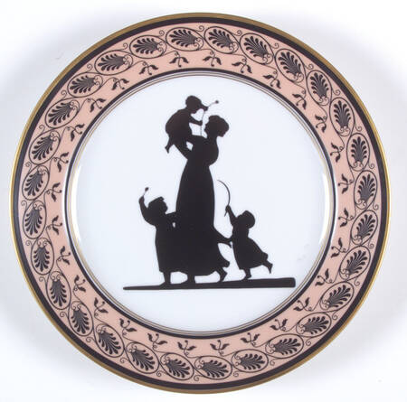 Silhouette Luncheon Plate