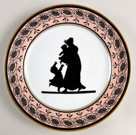 Silhouette Luncheon Plate