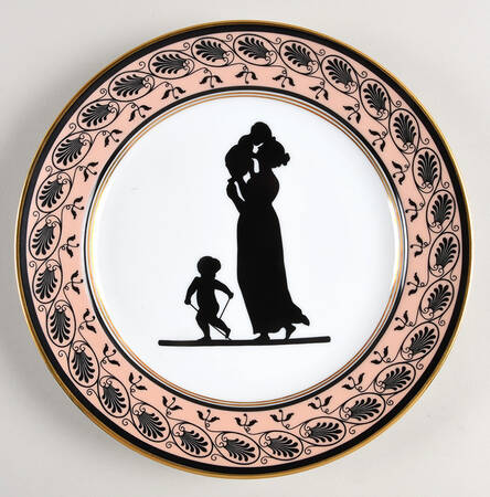 Silhouette Luncheon Plate