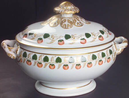 Strawberry Vine Tureen &  Lid