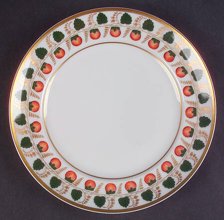 Strawberry Vine Salad/Dessert Plate