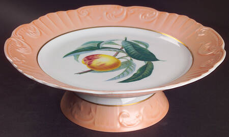 Summer Fruit 10" Diameter Pedestal Cake Stand