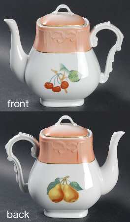 Summer Fruit Teapot & Lid