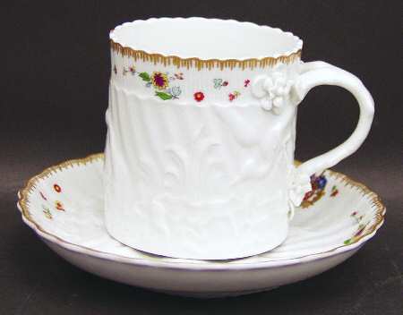 Swan Service Flat Cup & Saucer Set