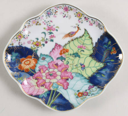 Tobacco Leaf Saucer for Cream Soup Bowl