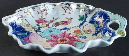 Tobacco Leaf 9" Leaf Dish