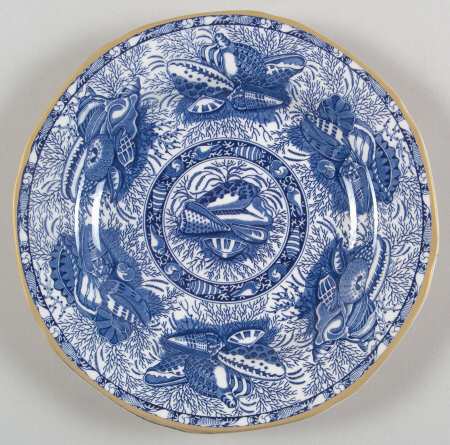 Torquay Blue (Yellow Trim) Bread & Butter Plate