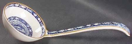 Torquay Blue (Yellow Trim) Tureen Ladle