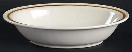 Trellis Blossom 10" Oval Vegetable Bowl
