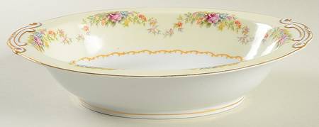 MRU1 10" Oval Vegetable Bowl