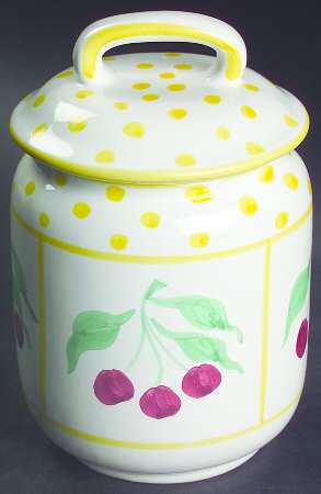 Fruit Bouquet Small Canister & Lid