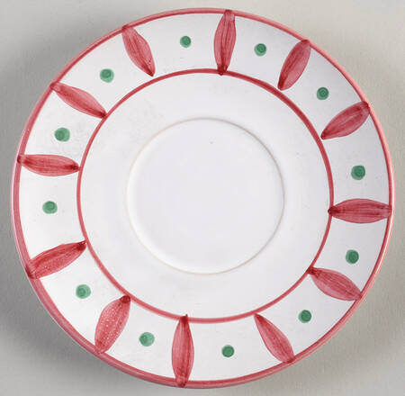 Quilt Americana Saucer for Flat Cup