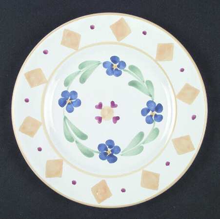 Quilt Americana Salad/Dessert Plate