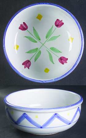 Quilt Americana Coupe Cereal Bowl