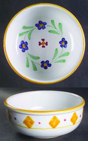 Quilt Americana Coupe Cereal Bowl