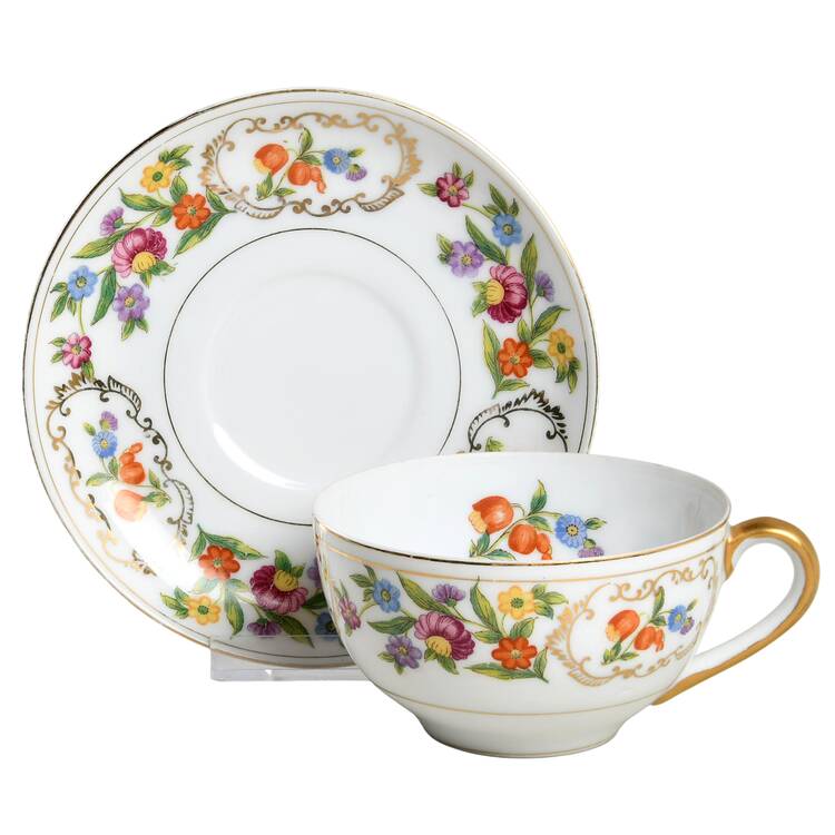 MSJ1 Flat Cup & Saucer Set