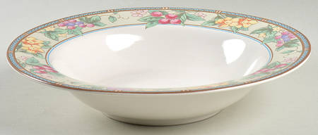 Blossom Large Rim Soup Bowl
