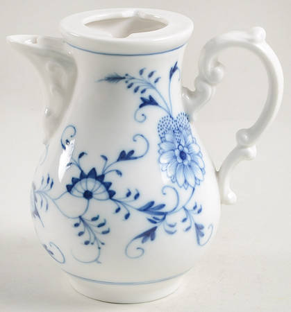 Blue Onion (Oval Backstamp) Individual Coffee Pot No Lid