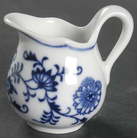 Blue Onion (Oval Backstamp) Individual Creamer