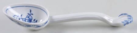 Blue Onion ("Sword" Backstamp) Solid Sauce Ladle