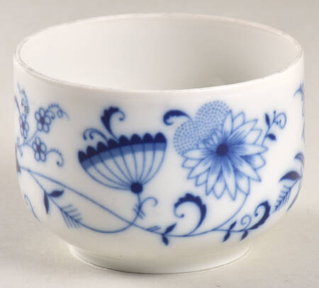 Blue Onion ("Sword" Backstamp) Mini Sugar Bowl No Lid