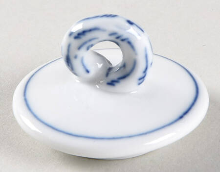 Blue Onion ("Sword" Backstamp) Stopper for Vinegar Cuet Stopper